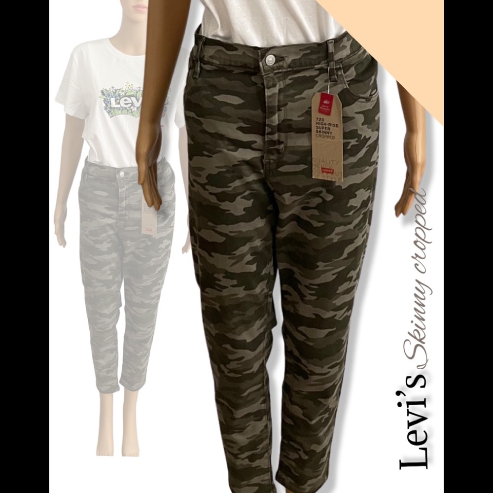 Levi’s 720 High Rise Super Skinny Cropped